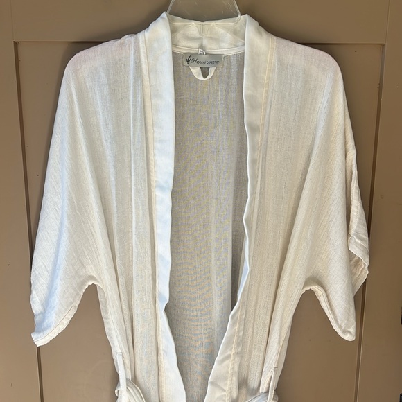 GY Special Collection 100% Cotton Turkey Lightweight Kimono Robe One Size - Picture 2 of 9